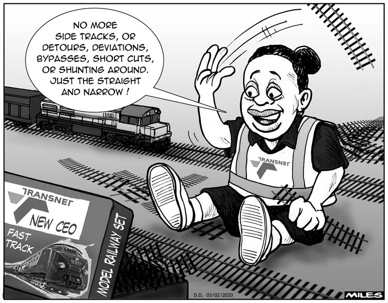 Cartoons by Miles Just the ticket